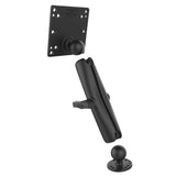 RAM-101U-D-246 Double Ball Mount with 100x100mm VESA Plate - C Size Long