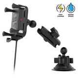 RAM-B-166-UN12W-1 RAM Mount Tough-Charge™ 15W Wireless Charging Suction Cup Mount