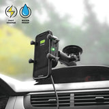 RAM-B-166-UN12W-1 RAM Mount Tough-Charge™ 15W Wireless Charging Suction Cup Mount