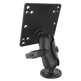 RAM-101U-B-246 RAM Double Ball Mount with 100x100mm VESA Plate - C Size Short