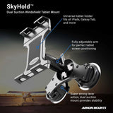 Arkon AV5510 SkyHold™ Windshield Dual Suction Cup Tablet Mount