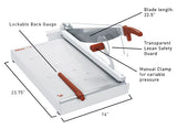 Ideal 1158 Paper Cutter / Manual Tabletop Trimmer IDEKU0473H