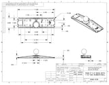 RAM-137BU RAM Mounts Large Marine Electronics Mounting Plate with 1.5-Inch Ball