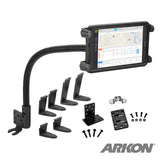 Arkon TAB188L22AL Heavy-Duty Truck Seat Rail or Floor Slim-Grip® Tablet Mount with 22 inch Arm