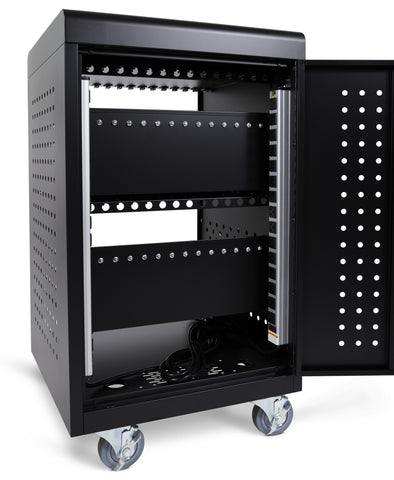 Luxor LLTM30-B 30-Tablet / Chromebook Charging Cart