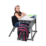 Luxor STUDENT-M Student Desk - Manual Adjustable Desk