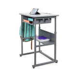 Luxor STUDENT-M Student Desk - Manual Adjustable Desk