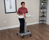 Luxor STUDENT-P Student Desk - Pneumatic Sit Stand Desk