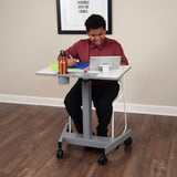 Luxor STUDENT-P Student Desk - Pneumatic Sit Stand Desk