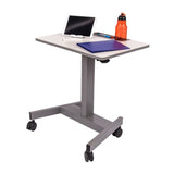 Luxor STUDENT-P Student Desk - Pneumatic Sit Stand Desk