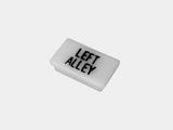 Havis C-LABEL-L-ALLEY Standard White Switch Label W/ Black Imprint - Synergy Mounting Systems