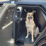 Havis K9-F28-XL-B Extended Dual Dog Black K9 Transport System for 2020-2021 Ford Interceptor Utility - Synergy Mounting Systems